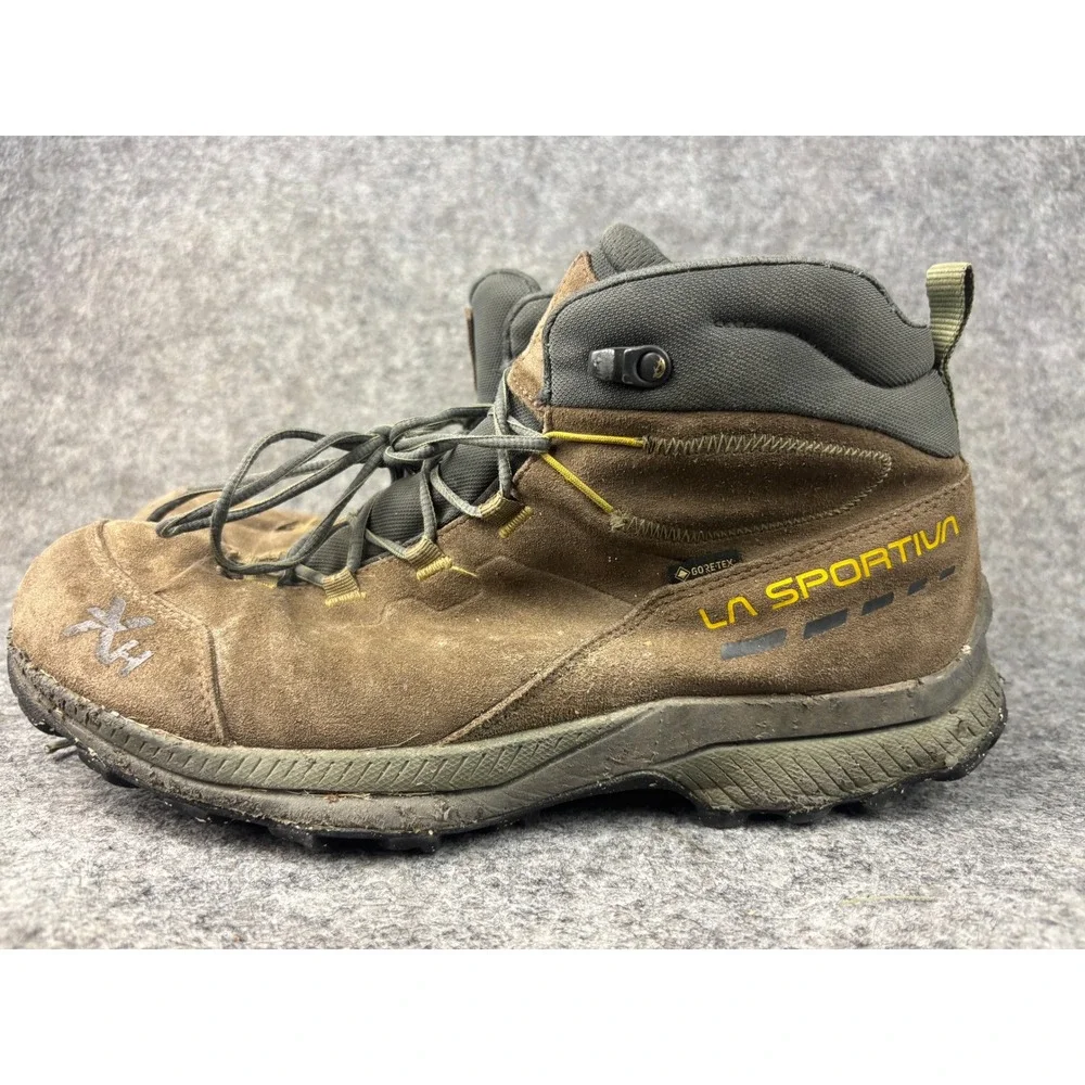 La Sportiva TX Hike Mid Leather GTX Mens Size 12 Brown Gore-Tex Hiking Boots